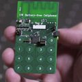 New Battery-free Phone makes Calls absorbing energy from the ambience.