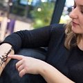 Reducing distances between humans and technology: the introduction of skin sensor stickers.