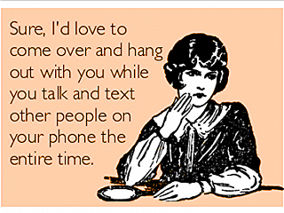 When people are phone snubbed by others, they tend to turn to social media and take shelter into smartphones themselves.