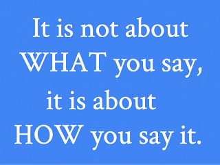 People change their voice according to whom they speak.