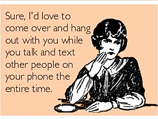 When people are phone snubbed by others, they tend to turn to social media and take shelter into smartphones themselves.